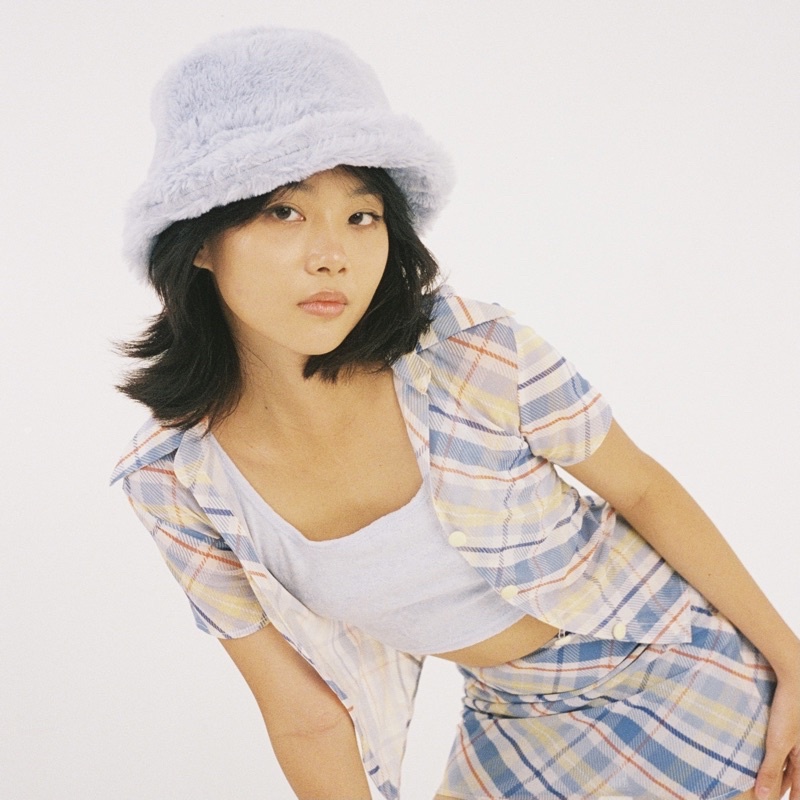 Nón lông mềm NEE NEE FUR BUCKET HAT có sẵn 6 màu