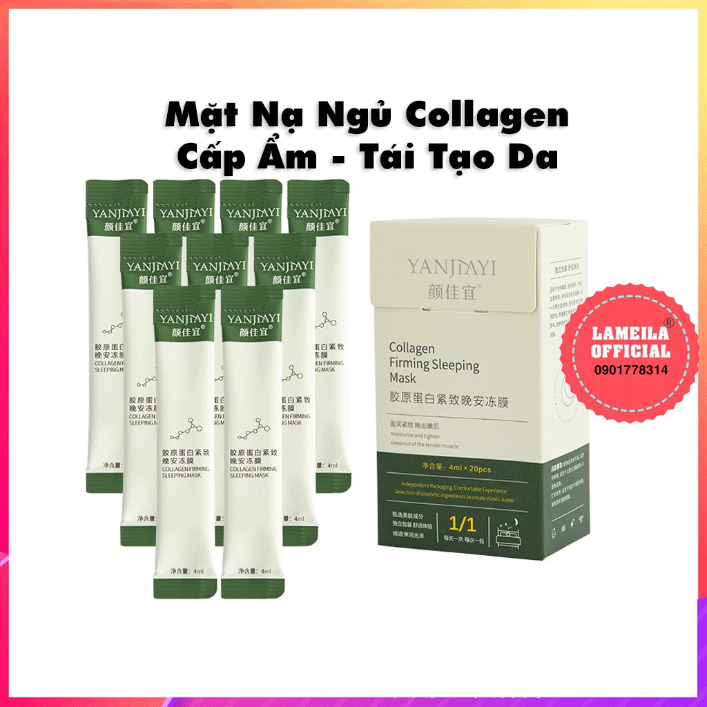 Mặt Nạ Ngủ Thạch Collagen Cấp Ẩm Tái Tạo Làn Da P0300 | BigBuy360 - bigbuy360.vn