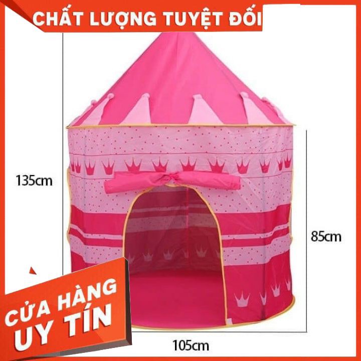 Lều công chúa hoàng tử cho bé yêu - lều chơi nhà chòi cổ tích lều đựng bóng cho bé [XẢ KHO]