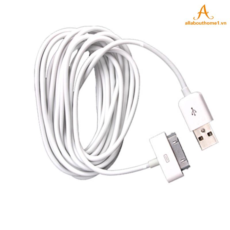 3M/10ft USB Sync Charging Charger Cable for Apple iPhone 4 4S iPad 3 2