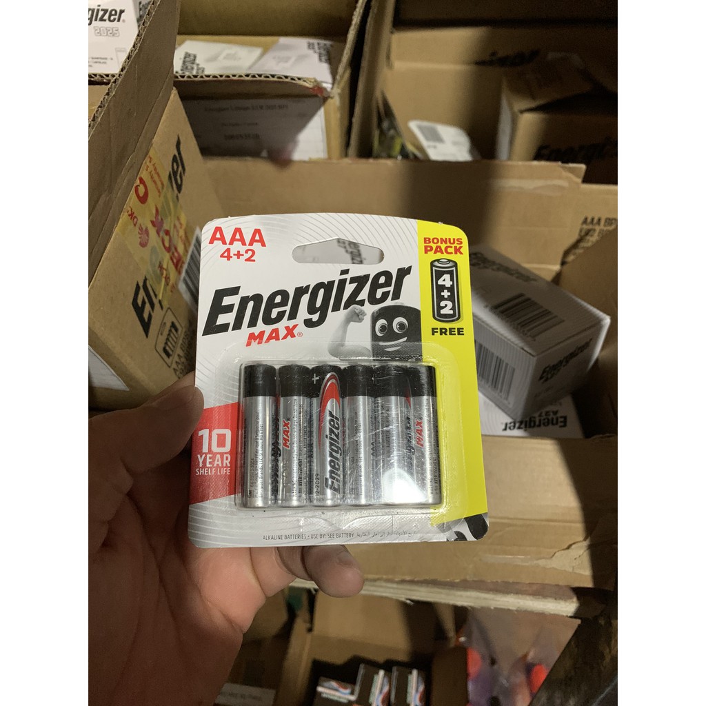 Pin Energizer Max AA&amp;AAA E91BP4+2