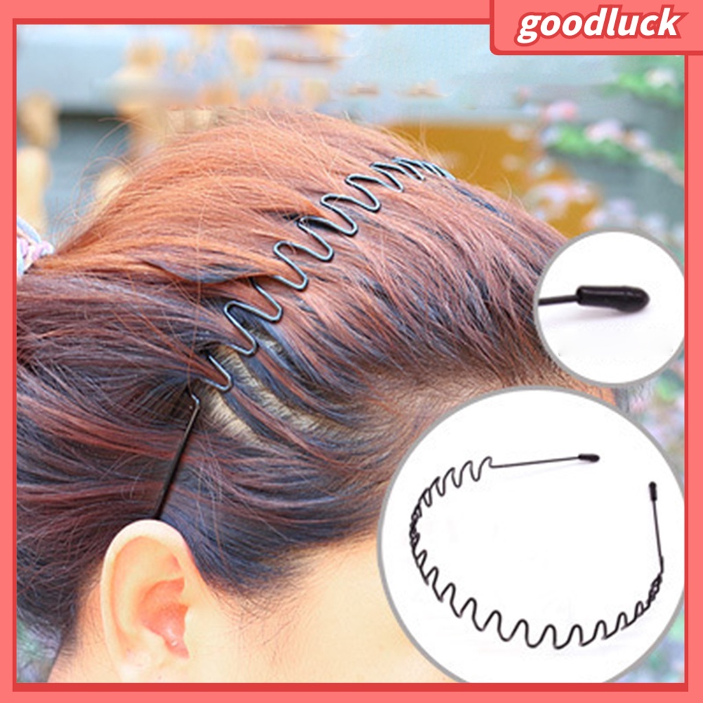 Băng Đô Cài Tóc Bằng Kim Loại Có Thể Điều Chỉnh Dành Cho Nam Và Nữ
