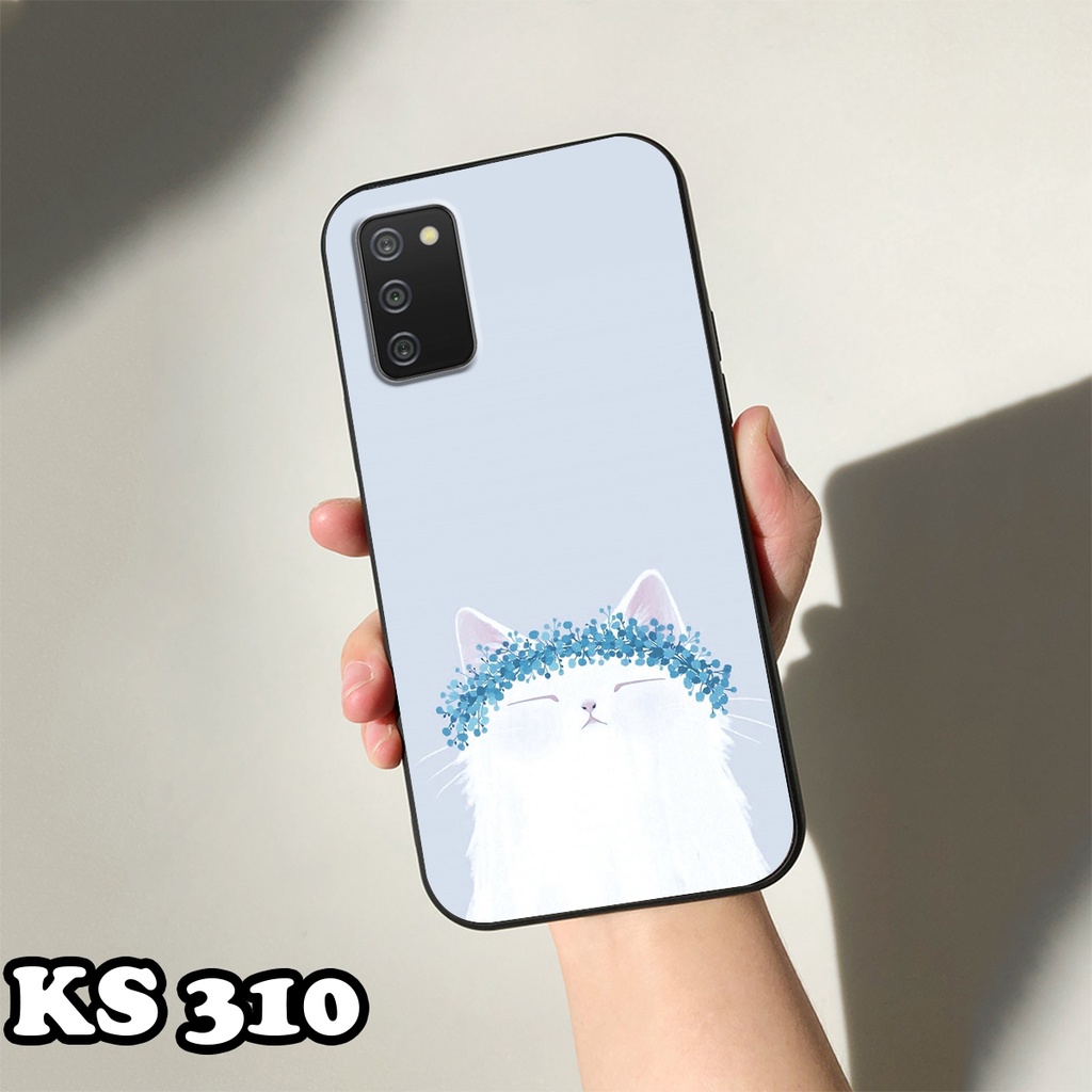 Ốp lưng Samsung A02s - Samsung A02 - Samsung A01 - Ốp in hình LoveCat - Chất liệu TPU siêu bền