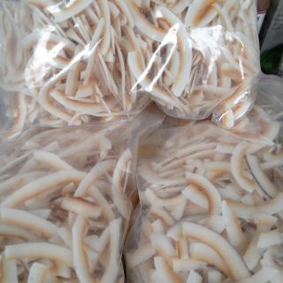 Dừa sấy giòn không đường chuẩn keto 500gram