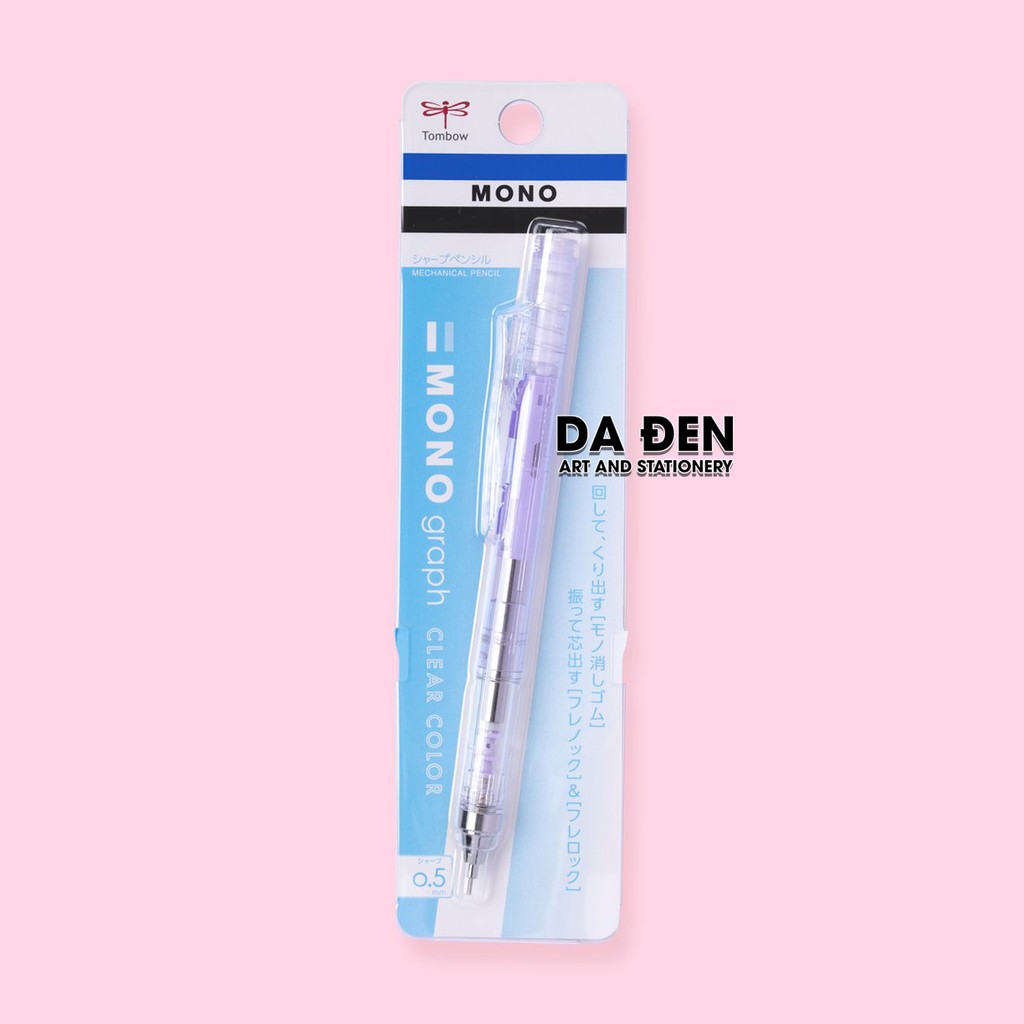 Chì Tombow Mono Graph 0.5 Phiên Bản Mới 2021 Clear Color