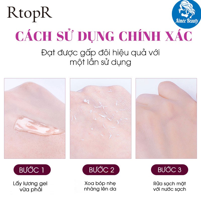 RtopR Kem Tẩy Tế Bào Chết Làm Sáng Da Mặt 40g