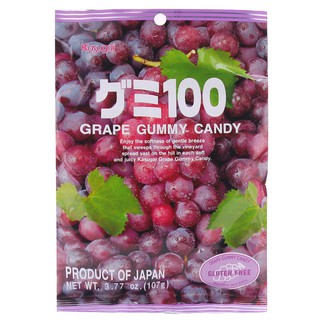 Kẹo dẻo vị nho đỏ (Kasugai) 107g