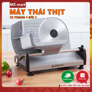 18 tháng 1 đổi 1 trong - Máy thái thịt đông, thịt chín mini cho nhà hàng,gia đình MS 1644sp