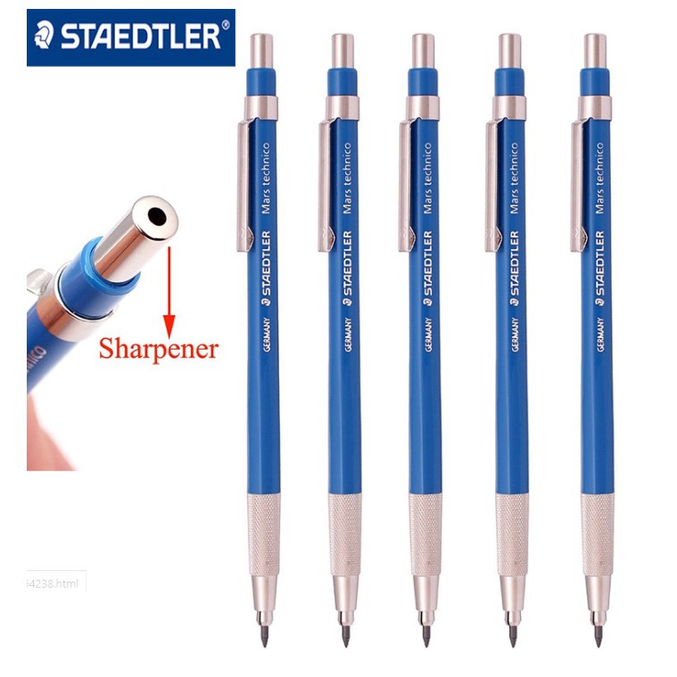 Chì Staedtler ngòi 2.0 kèm gọt ở đuôi dễ sử dụng