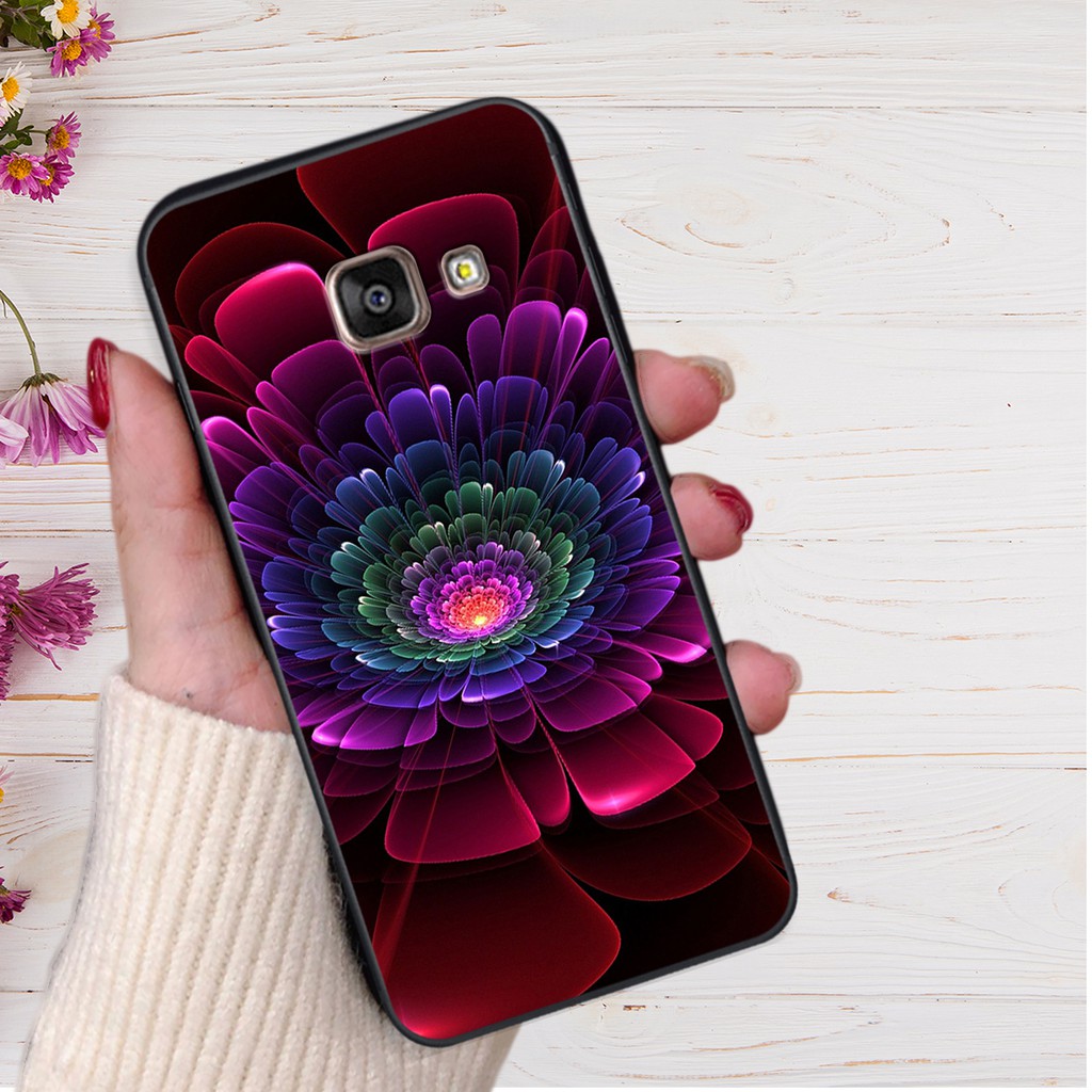 Ốp sam sung in hình HOA cho máy ss A3-A5-A7-2016-2017