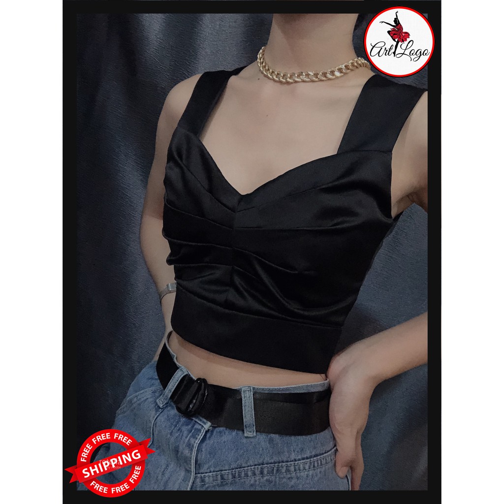 ÁO KIỂU 2 MÀU TRẮNG, ĐEN SIZE S,M PHONG CÁCH THÍCH HỢP VỚI DÂN ĂN CHƠI - MILATOP | BigBuy360 - bigbuy360.vn