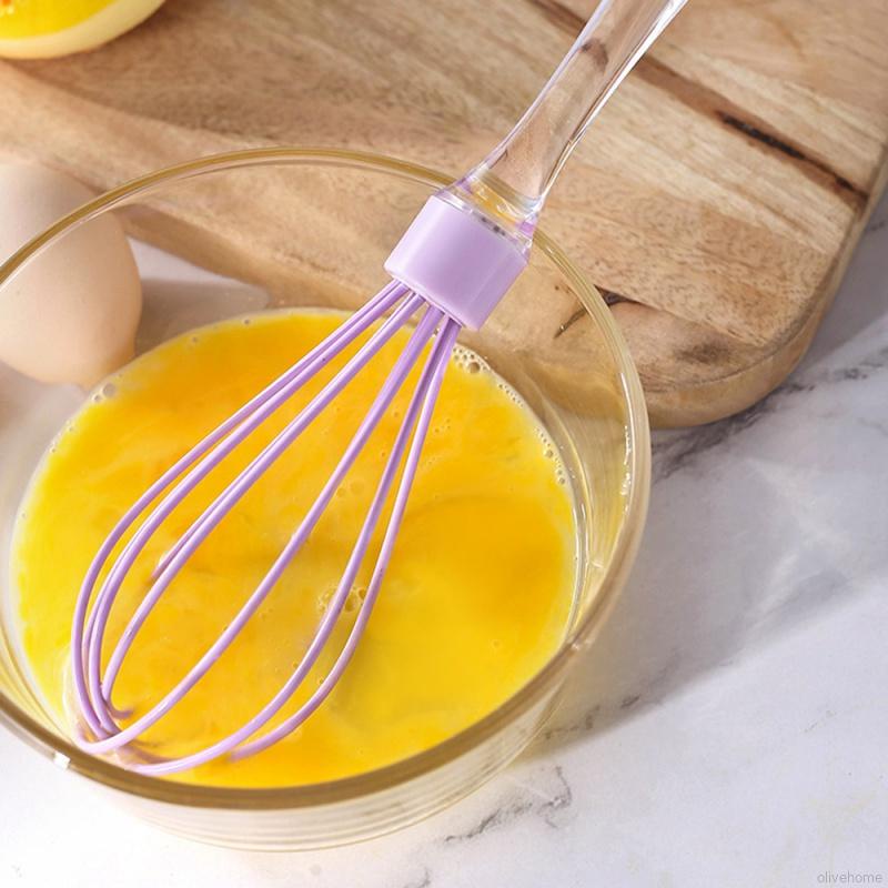 Dụng cụ đánh trứng cầm tay bằng silicon tiện dụng chất lượng cao