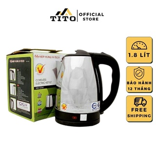 Ám siêu tốc Hiệp Hưng chính hãng, Ấm đun siêu tốc cao cấp bảo hành 12 tháng