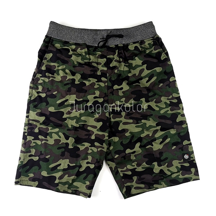 Mới Nhất✨- Quần Short Jumbo Màu Xanh Lá Quân Đội Cho Nam Size XXL
