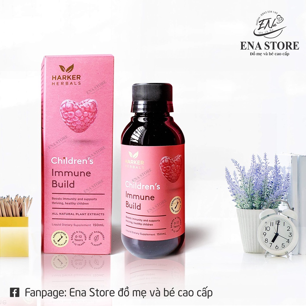 Siro Children's Immune Build Harker hồng 150ml