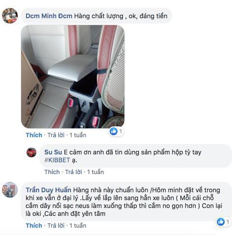 Hộp tỳ tay Kia Morning Kibbet tự lắp loại 1490 thiết kế cắm trụ theo xe không khoan bắt vít có 4 cổng sạc USB  - OTO4S