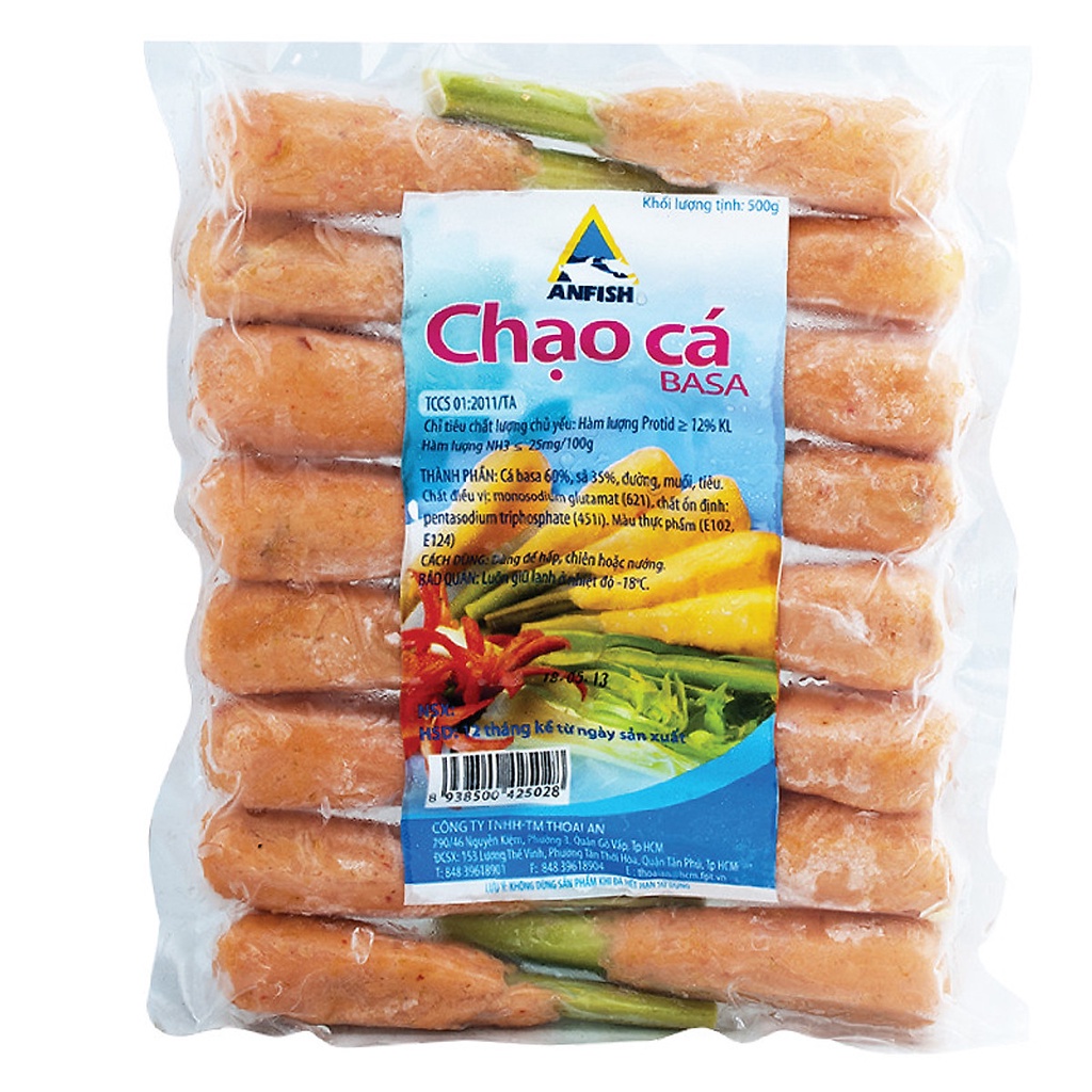 Chạo cá ba sa Anfish 500g