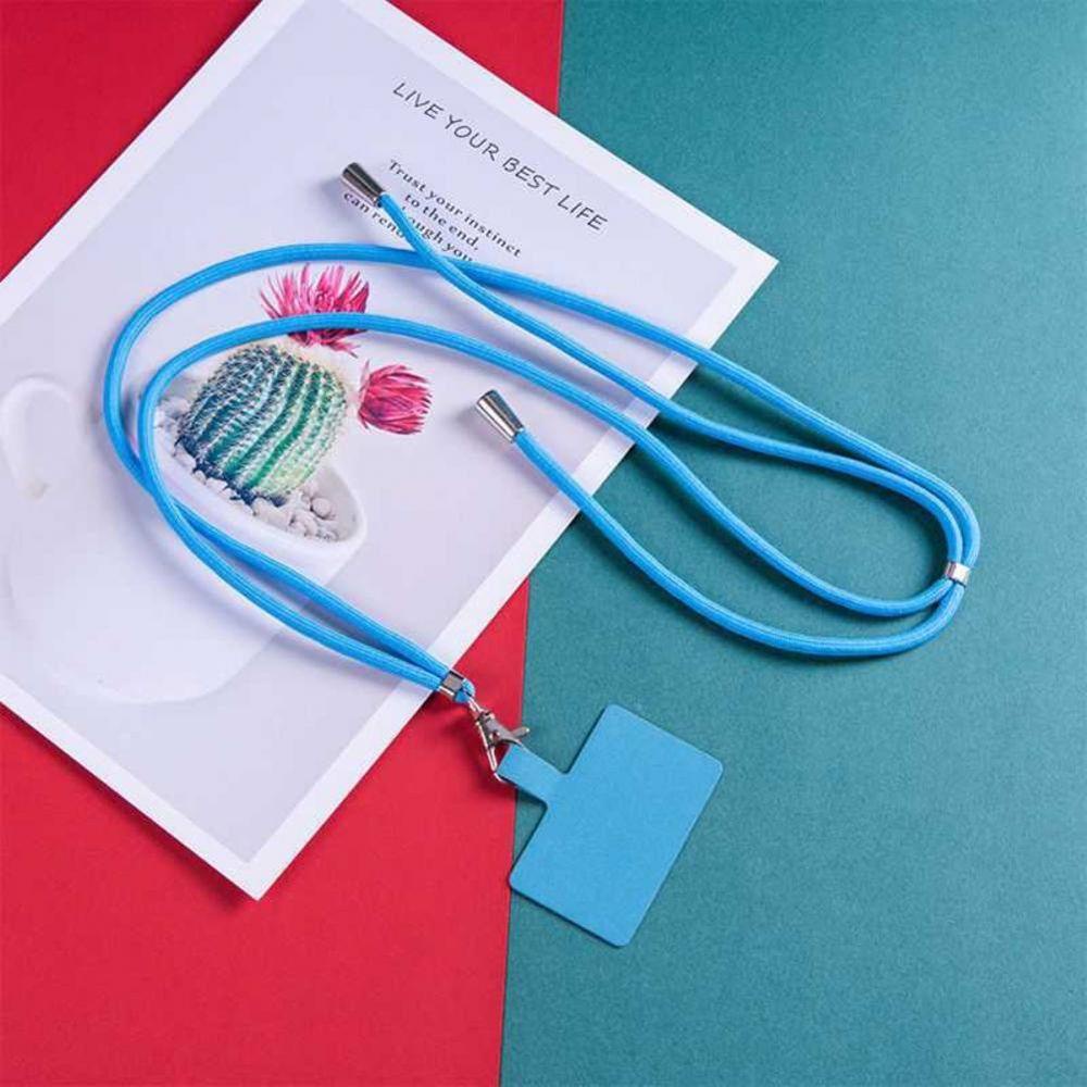 GLENES 1pc Crossbody Patch Phone Lanyards Mobile Phone Nylon Soft Rope Mobile Phone Strap Diagonal Strap Neck Hanging Phone Decoration Safety Fixed Card Neck Hanging Strap Cell Phone Hanging Cord/Multicolor