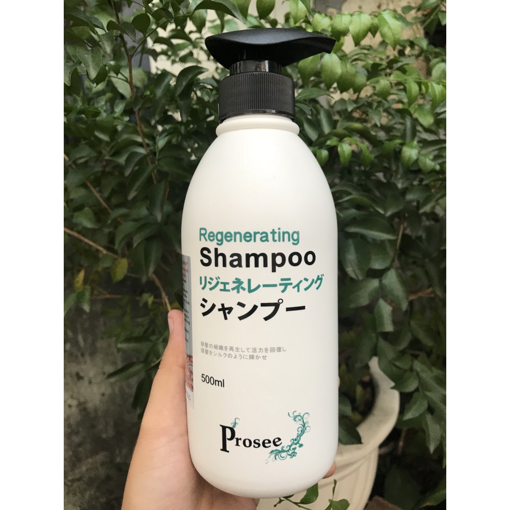 Dầu gội dành cho tóc sau hóa chất uốn nhuộm Prosee As10 Regenerating Shampoo 500ml