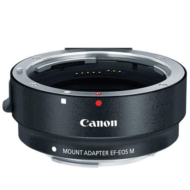 [Mã ELMALL1TR giảm 5% đơn 3TR] Ngàm chuyển Canon EF-M (dành cho ống kính Canon EF/ EF-S) - Hàng Chính Hãng