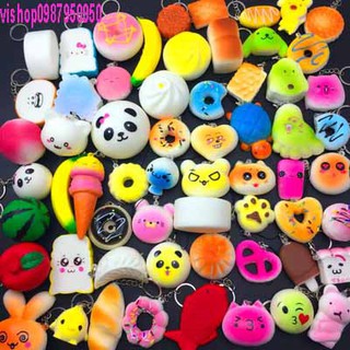combo sỉ 50c squishy mẫu ngẫu nhiên