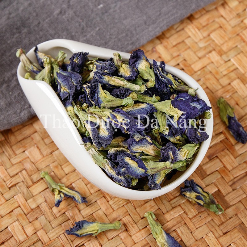 Hoa Đậu Biếc sấy khô Organic 100 gram.