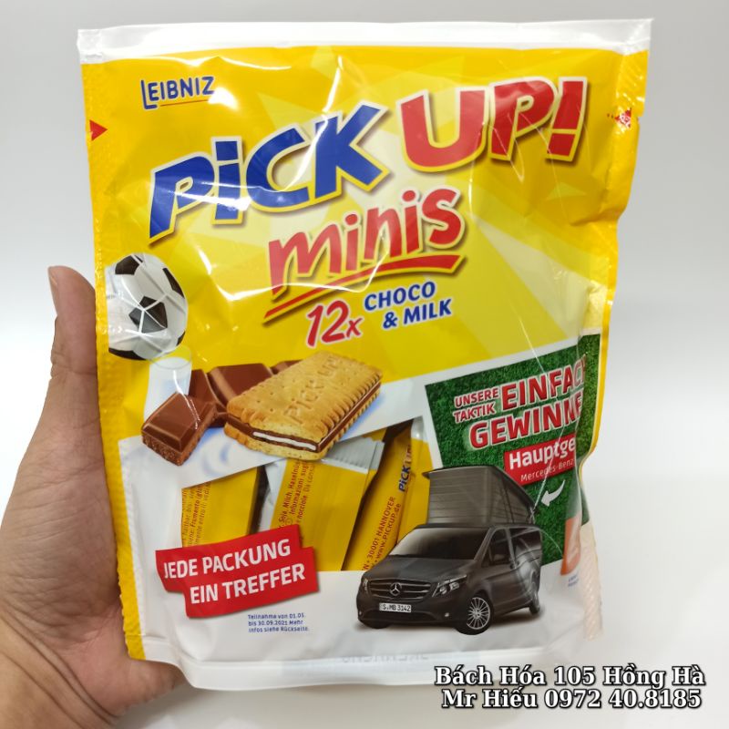 [T5/2022] Bánh Pick Up minis 12 Choco Milk