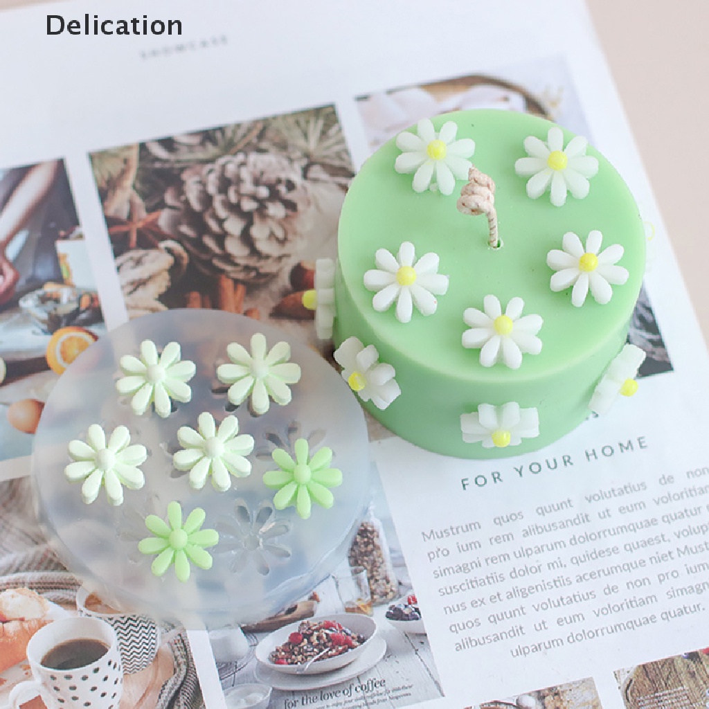 Khuôn silicone Làm Xà Phòng Hình Hoa Hướng Dương mini diy