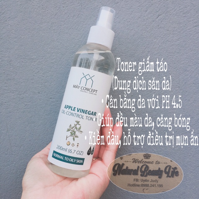 TONER GIẤM TÁO