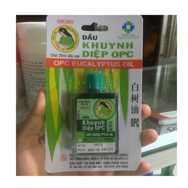 Dầu Khuynh Diệp OPC Chai 25ml { date mới }