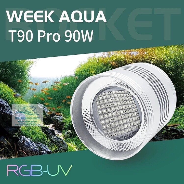 ĐÈN LED RỌI WEEK RGB T90 PRO 90W