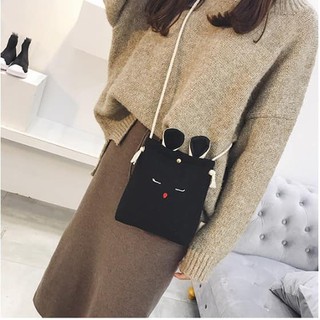 túi đeo chéo ulzzang tai thỏ