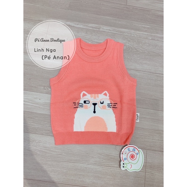 Áo Gile len Dokma cho bé trai và bé gái từ 3M- 24M