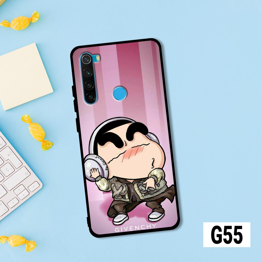 ỐP LƯNG XIAOMI REDMI NOTE 8 IN HÌNH SHIN CẬU BÉ BÚT CHÌ