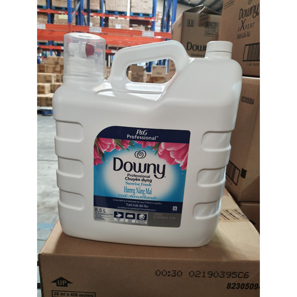 Nước xả vải Downy Chuyên dụng Nắng mai Can khổng lồ 8.5L