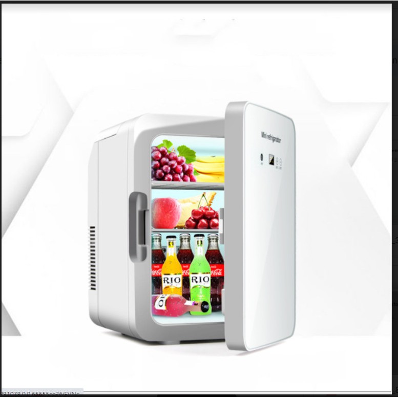 [SALE SẬP SÀN] Tủ lạnh mini 10 lít có hiện thị nhiệt độ dùng cho gia đình và ô tô