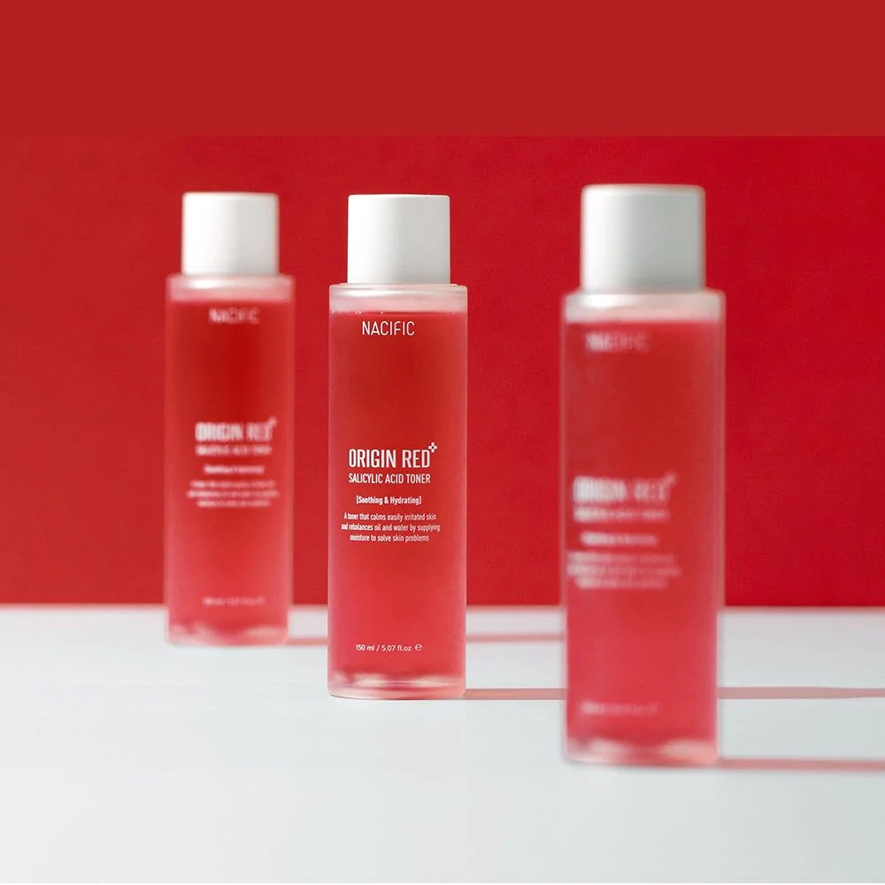 Nacific Nước hoa hồng Origin Red Salicylic Acid Toner 150ml