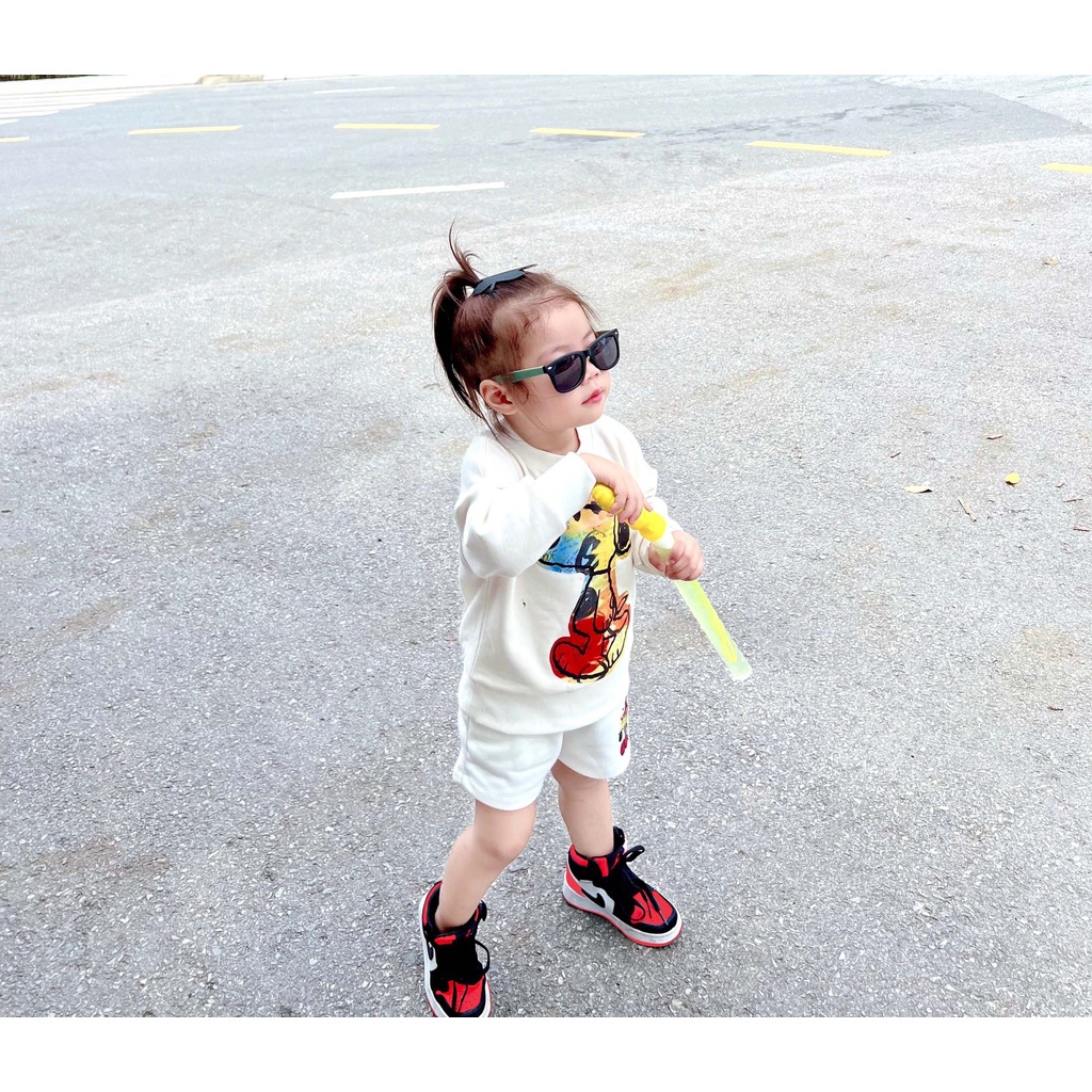 Áo nỉ basic snoopy cho bé , áo trẻ em unisex , TP KIDs