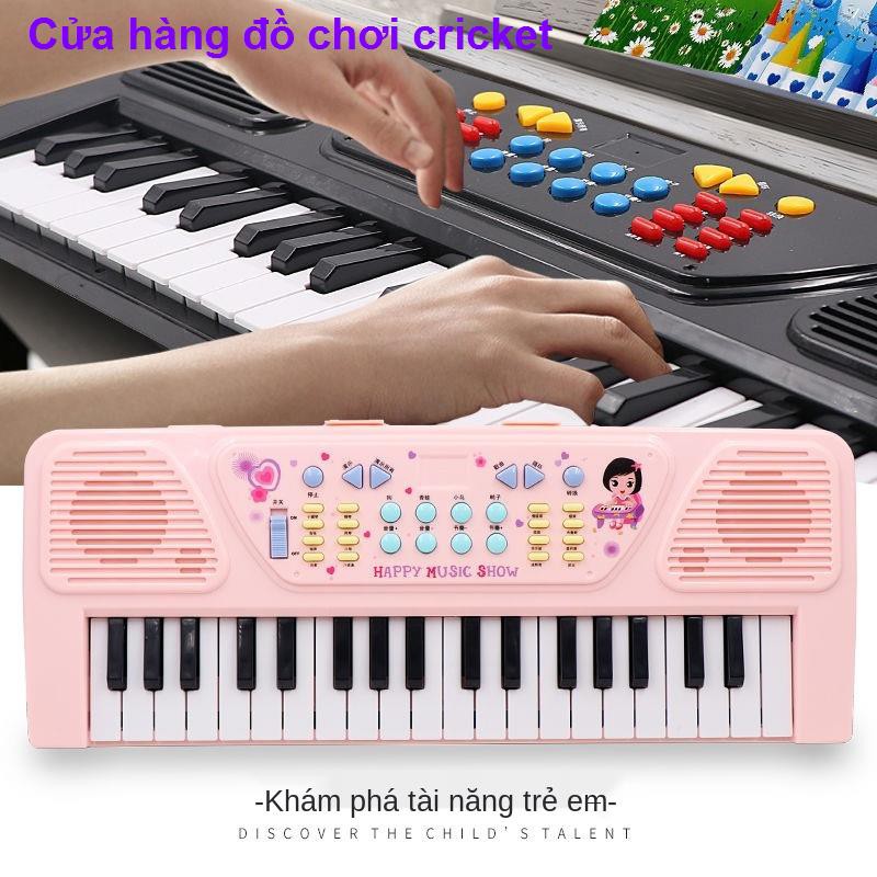 bàn phím 37 dành cho trẻ mới bắt đầu, đồ chơi em, bé gái, trường tiểu học đàn piano đa chức năng âm nhạc