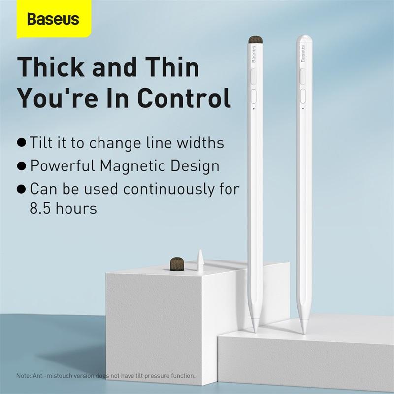 Bút cảm ứng Baseus Smooth Writing Capacitive Stylus | Dùng cho điện thoại, máy tính bảng - BH 12 tháng