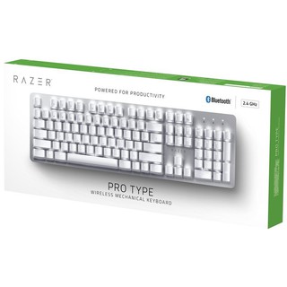 - - - bàn phím cơ razer pro type - chính hãng việt nam - mới 100%