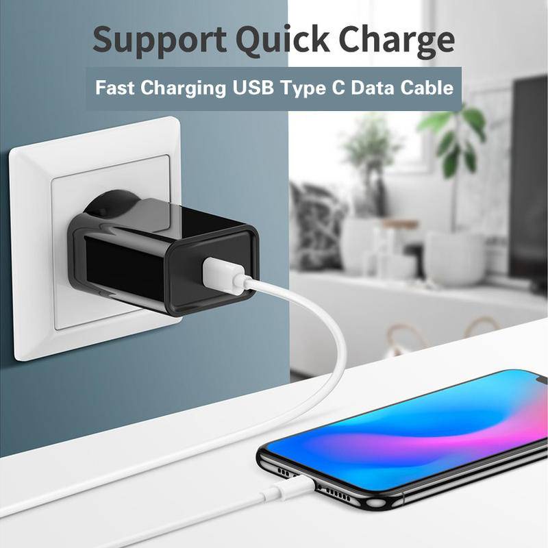 Dây Cáp Sạc Nhanh 60w pd usb type c Sang usb type c qc3.0 4.0 3a 3.0 Cho Điện Thoại / laptop
