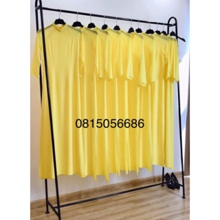 Áo dài trơn vàng cúc