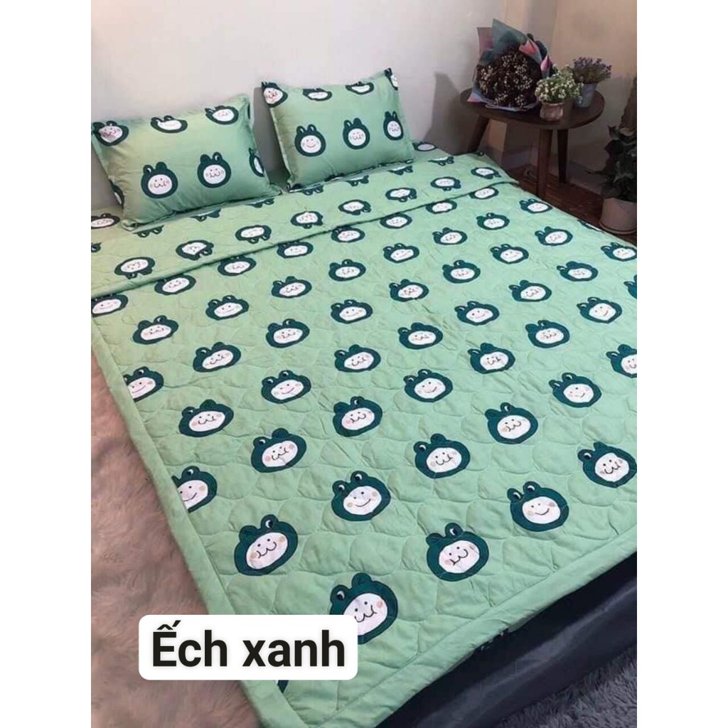 Bộ 4 Món   Ga Gối  Gam Màu Trầm Ấm Đa Dạng Mẫu