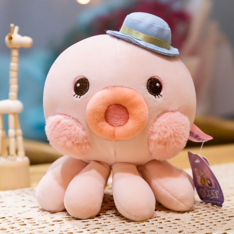 【Ready Stock】đồ chơi cho bé Cute octopus plush toy 20 cm-40 cm