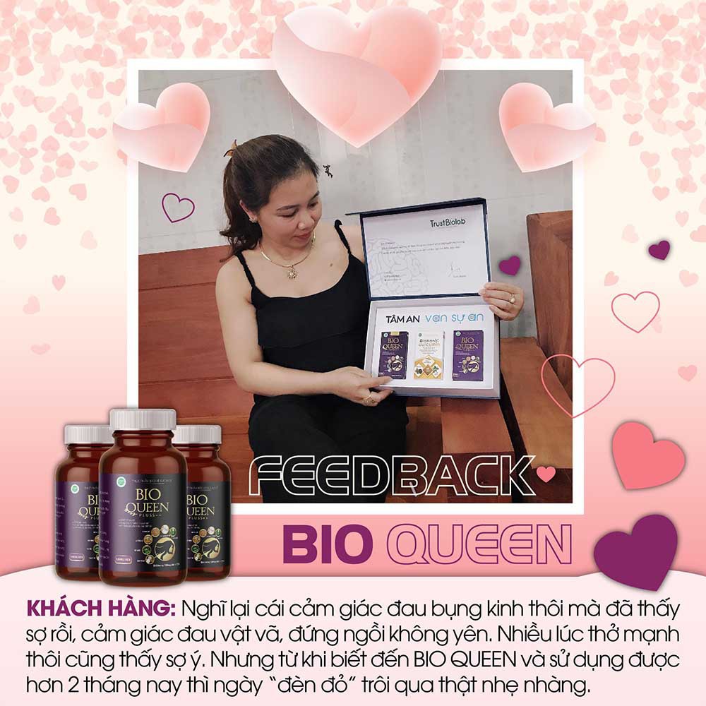 Bio Queen Pluss +++ Tăng cường nội tiết tố nữ, chống lão hóa, tăng kích thước vòng 1 - DƯỢC BIOLAB