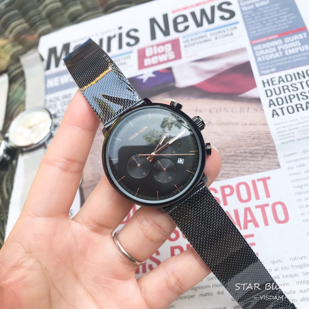 Đồng hồ nam ck cavencley city series six-pin multi-function chronograph 41mm