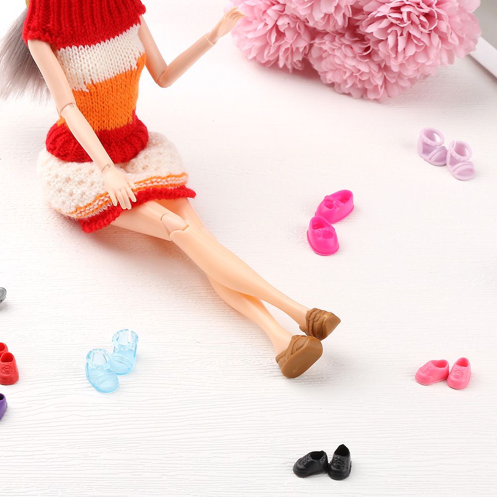 Giày búp bê BEBETTFORM bằng PVC chất lượng cao dễ thương 15 kiểu 1/8 8~16cm