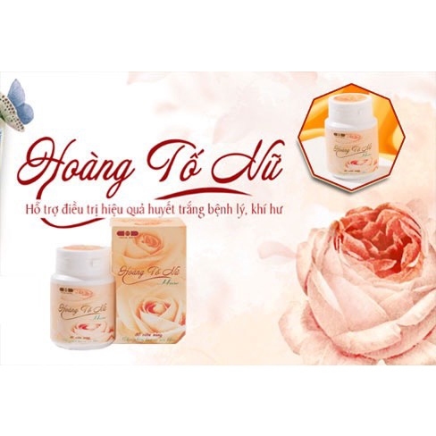Hoàng Tố Nữ - Giảm khí hư, huyết trắng