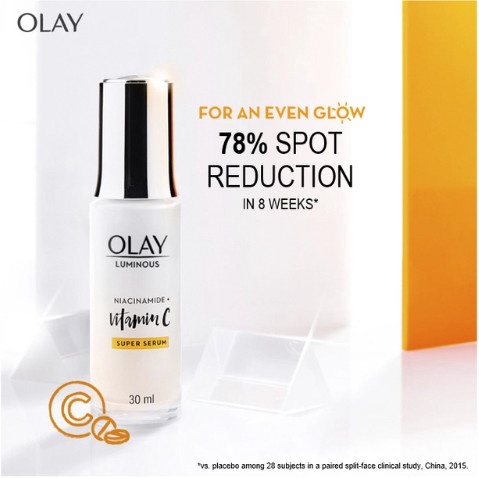 Tinh Chất Dưỡng Da Làm Sáng Đều Màu Da Olay Luminous Niacinamide Super Serum, 30ml